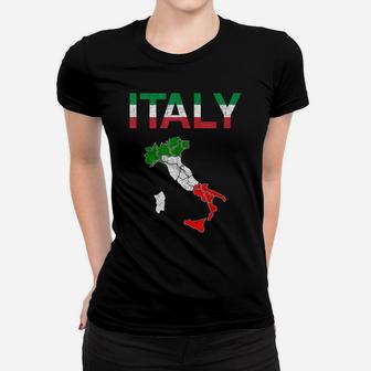 Italy Flag Vintage Italian Italia Gift Women T-shirt | Crazezy DE