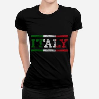 Italy Trip Italian Flag Italia Italiano Pride Italian Roots Sweatshirt Women T-shirt | Crazezy