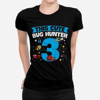 Kids Insect Collector Design For Your 3 Year Old Bug Hunter Son Women T-shirt | Crazezy CA