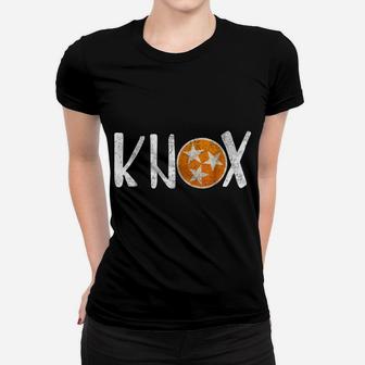 Knox Vintage Distressed Knoxville Tennessee Football Shirt Women T-shirt | Crazezy AU