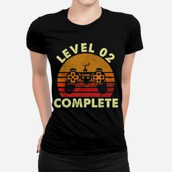 Level 2 Complete Vintage Celebrate 2Nd Wedding Women T-shirt | Crazezy DE