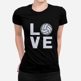 Love Volleyball Gift For Volleyball Fans Women T-shirt | Crazezy