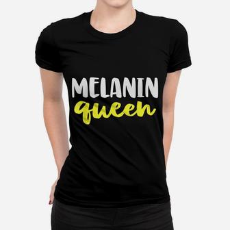 Melanin Queen Shirt For Women Pride Black History Month Women T-shirt | Crazezy