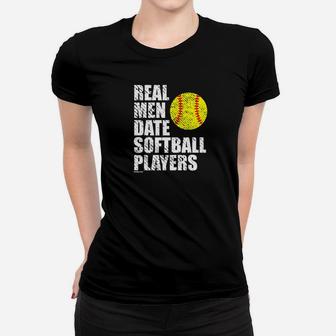 Mens Funny Softball Cool Gift For Husband Boyfriend Women T-shirt | Crazezy DE