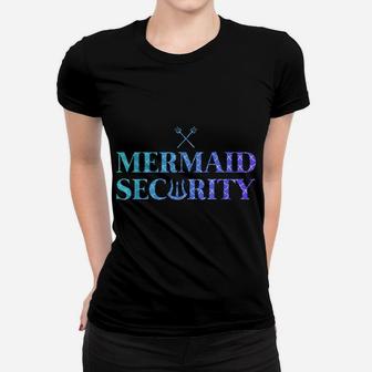 Merman Mermaid Security Women T-shirt | Crazezy AU