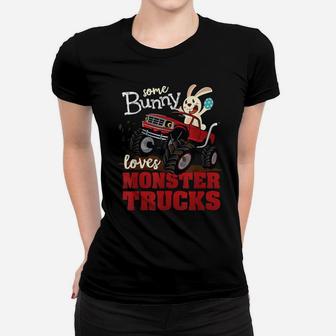 Monster Truck Shirts For Girls Boys Toddlers Easter Bunny Women T-shirt | Crazezy CA