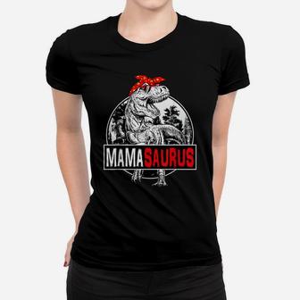 Mothers Day Mamasaurus T Rex Dinosaur Funny Mama Saurus Women T-shirt | Crazezy