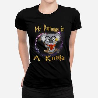 My Patronus Is A Koala Tshirt Magic Gifts Women T-shirt | Crazezy DE