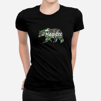 Pawpee Bearfunny Camping Summer Fathers Day Women T-shirt | Crazezy