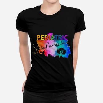 Pediatric Nurse Er Heartbeat, Funny Emergency Nurse ,Er Women T-shirt | Crazezy