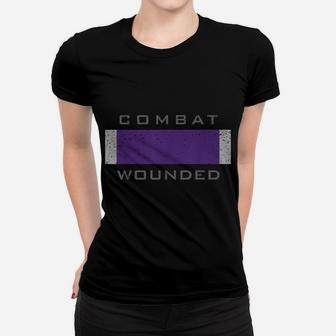 Purple Heart Award Veteran Combat Wounded Tee Women T-shirt | Crazezy DE