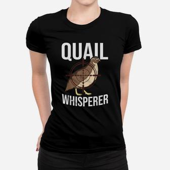Quail Hunting Bird Hunter Season Women T-shirt | Crazezy
