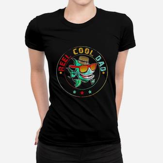 Reel Cool Dad Fishing Fathers Day Gifts From Son Daughter Women T-shirt | Crazezy DE