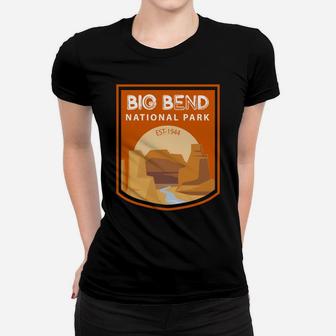 Retro Distressed Big Bend National Park Women T-shirt | Crazezy