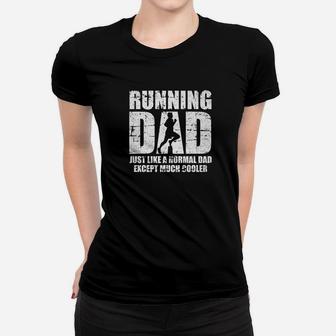 Running Dad Marathon Race Sport Daddy Father Papa Shirt Women T-shirt | Crazezy AU