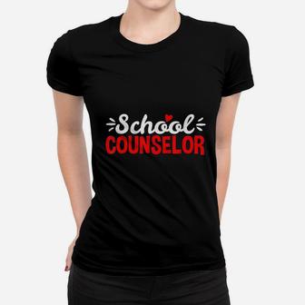School Counselor Teacher Guidance Counseling Gift Women T-shirt | Crazezy