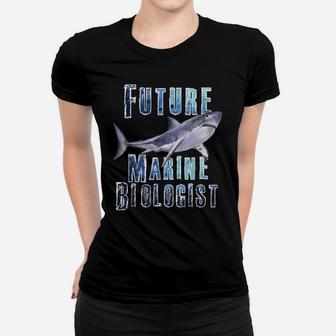 Shark Marine Biology Future Biologist Science Gift Women T-shirt | Crazezy CA
