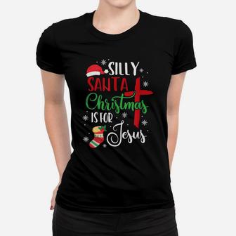Silly Santa Claus Clothing Men Funny Xmas Holiday Gift Ideas Women T-shirt | Crazezy