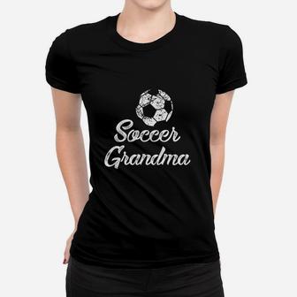 Soccer Grandma Cute Funny Player Fan Gift Women T-shirt | Crazezy