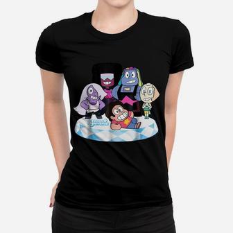 Stevens Universe Group Shot Of All Gems Graphic Women T-shirt | Crazezy