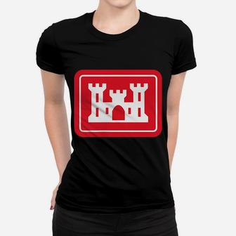 United States Army Corps Of Engineers Dod Military Veteran Women T-shirt | Crazezy