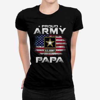 United States Army Uncle With American Flag Veteran Gift Women T-shirt | Crazezy