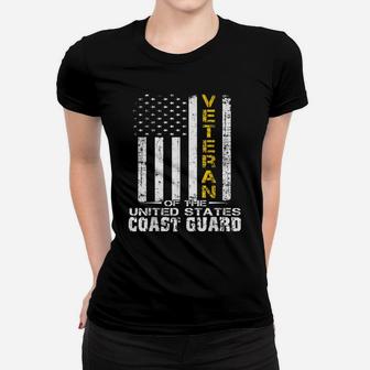 Veteran Of The United States Us Coast Guard T-Shirt Tee Women T-shirt | Crazezy