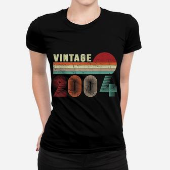 Vintage 2004 Funny 16 Years Old Boys And Girls 16Th Birthday Women T-shirt | Crazezy DE