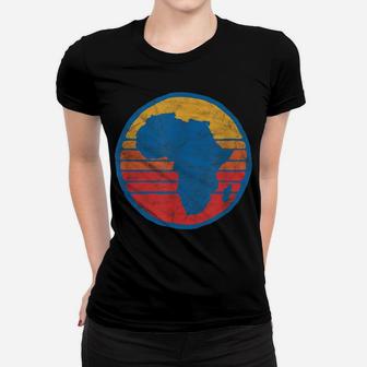 Vintage Africa Black History Month Pride Women T-shirt | Crazezy CA
