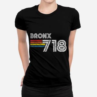 Vintage Bronx | Proud 718 New York City State Gift Women T-shirt | Crazezy AU