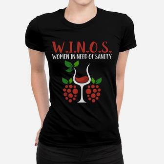 WINOS Women In Need Of Sanity Women T-shirt | Crazezy AU