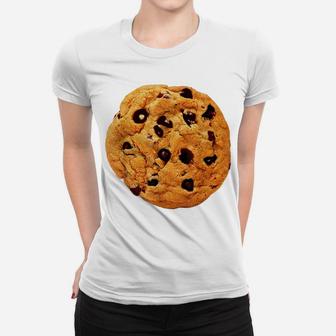Chocolate Chip Cookie Costume Shirt Last Minute Lazy Party Women T-shirt | Crazezy