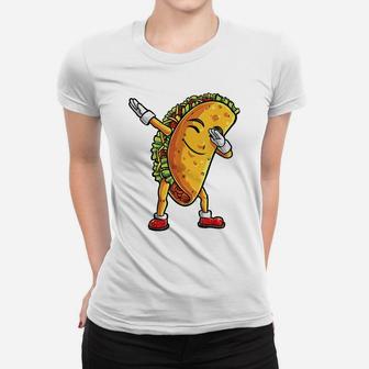 Dabbing Taco Cinco De Mayo T Shirt Kids Boys Men Tacos Tees Women T-shirt | Crazezy DE