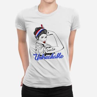 Dutch Girl Shirts For Women Netherland Flag Baby Sweatshirt Women T-shirt | Crazezy CA