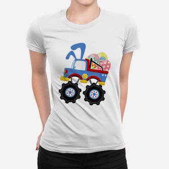 Funny Monster Truck Easter Shirts Kids Boys Toddler Women T-shirt | Crazezy UK