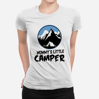 Kids Camping Boys Girls Mommys Little Camper Tee Women T-shirt | Crazezy