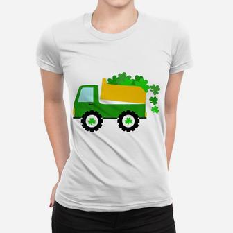 Kids Kids St Patricks Day Shirts, Irish Shamrock Boys Truck Women T-shirt | Crazezy
