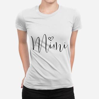 Mimi Gift For Grandma Woman Christmas Xmas Birthday Gifts Sweatshirt Women T-shirt | Crazezy