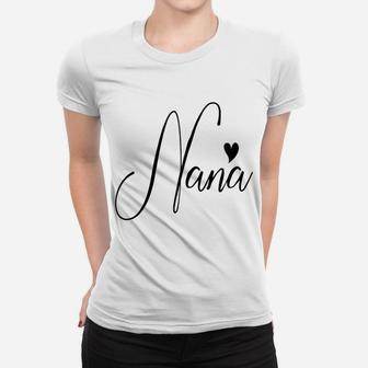 Nana Birthday Christmas Gift For Grandma Women From Grandkid Zip Hoodie Women T-shirt | Crazezy
