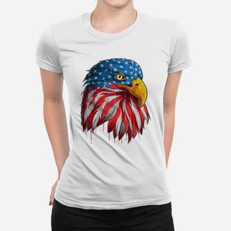 Patriotic-Eagle 4Th Of July Usa American-Flag Sweatshirt Women T-shirt | Crazezy
