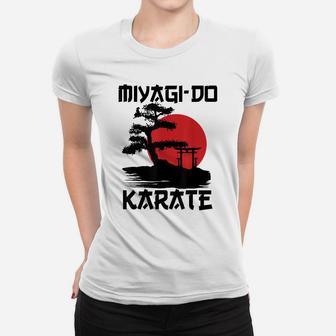 Retro Vintage Miyagi-Do Karate Life Bonsai Tree Martial Arts Women T-shirt | Crazezy AU