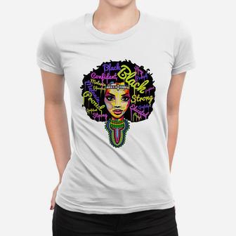 Strong African Queen Shirts For Women - Proud Black History Women T-shirt | Crazezy