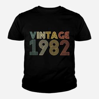 37Th Birthday T Shirt Gift Vintage 1982 Classic Men Women Youth T-shirt | Crazezy