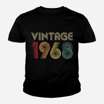 51St Birthday Gift Vintage 1968 Classic Men Women Youth T-shirt | Crazezy UK
