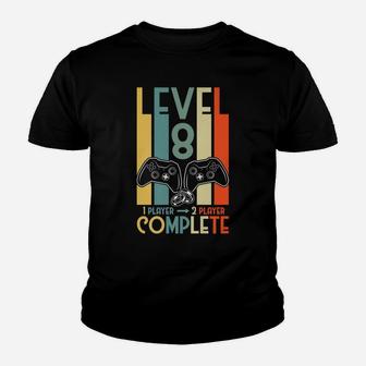 8Th Anniversary Gifts For Him Her Level 8 Complete Wedding Youth T-shirt | Crazezy UK