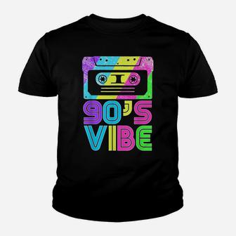 90S Vibe | Retro Aesthetic Costume Party Wear Outfit Tee Youth T-shirt | Crazezy UK