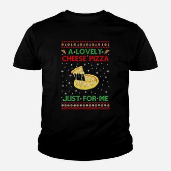 A Lovely Cheese Pizza Shirt Funny Kevin X-Mas Youth T-shirt | Crazezy CA