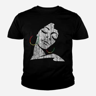 African Black History Month Woman Wife Mom Christmas Gift Youth T-shirt | Crazezy
