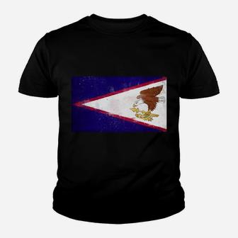 American Samoan American Samoa Flag Sweatshirt Youth T-shirt | Crazezy
