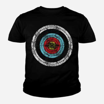 Archery Target Shirt | Cute Bow Hunting Funny Archer Gift Youth T-shirt | Crazezy